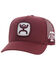 Image #1 - Hooey Men's Texas A&M Trucker Cap, Maroon, hi-res
