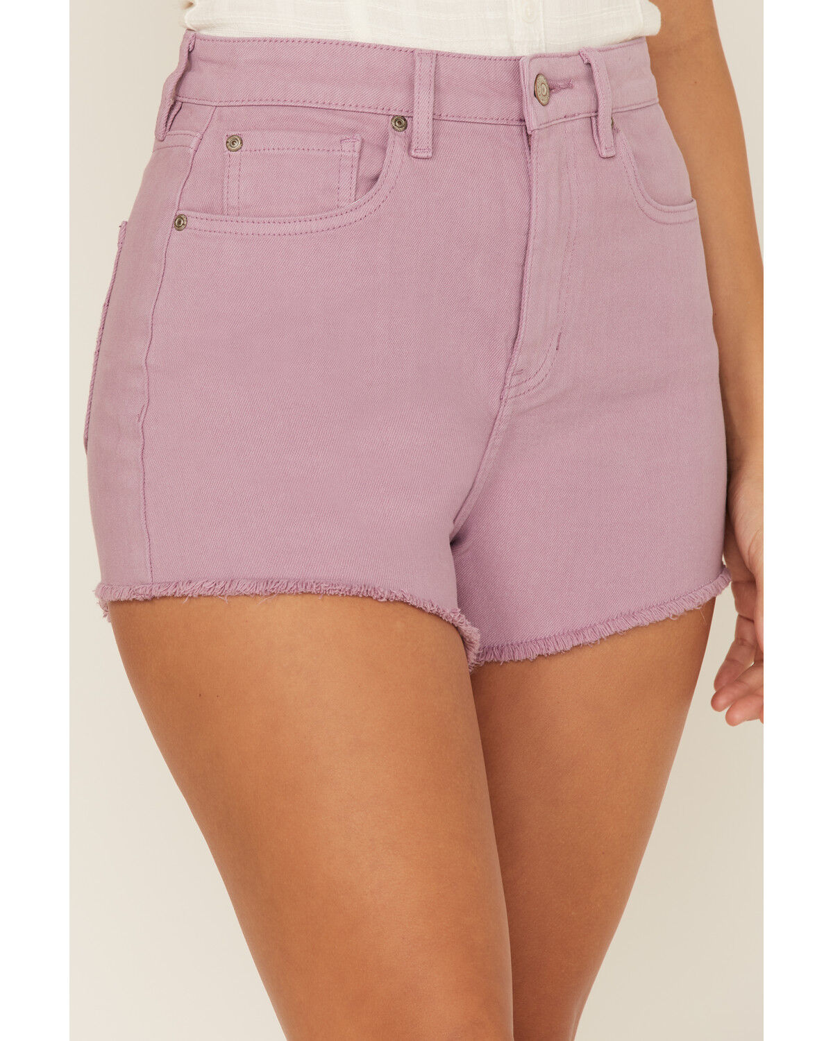 Image #2 - Idyllwind Women's Dusty High Rise Shorts, Mauve, hi-res