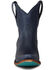 Image #4 - Lane Women's Emma Jane Western Booties - Snip Toe, Navy, hi-res