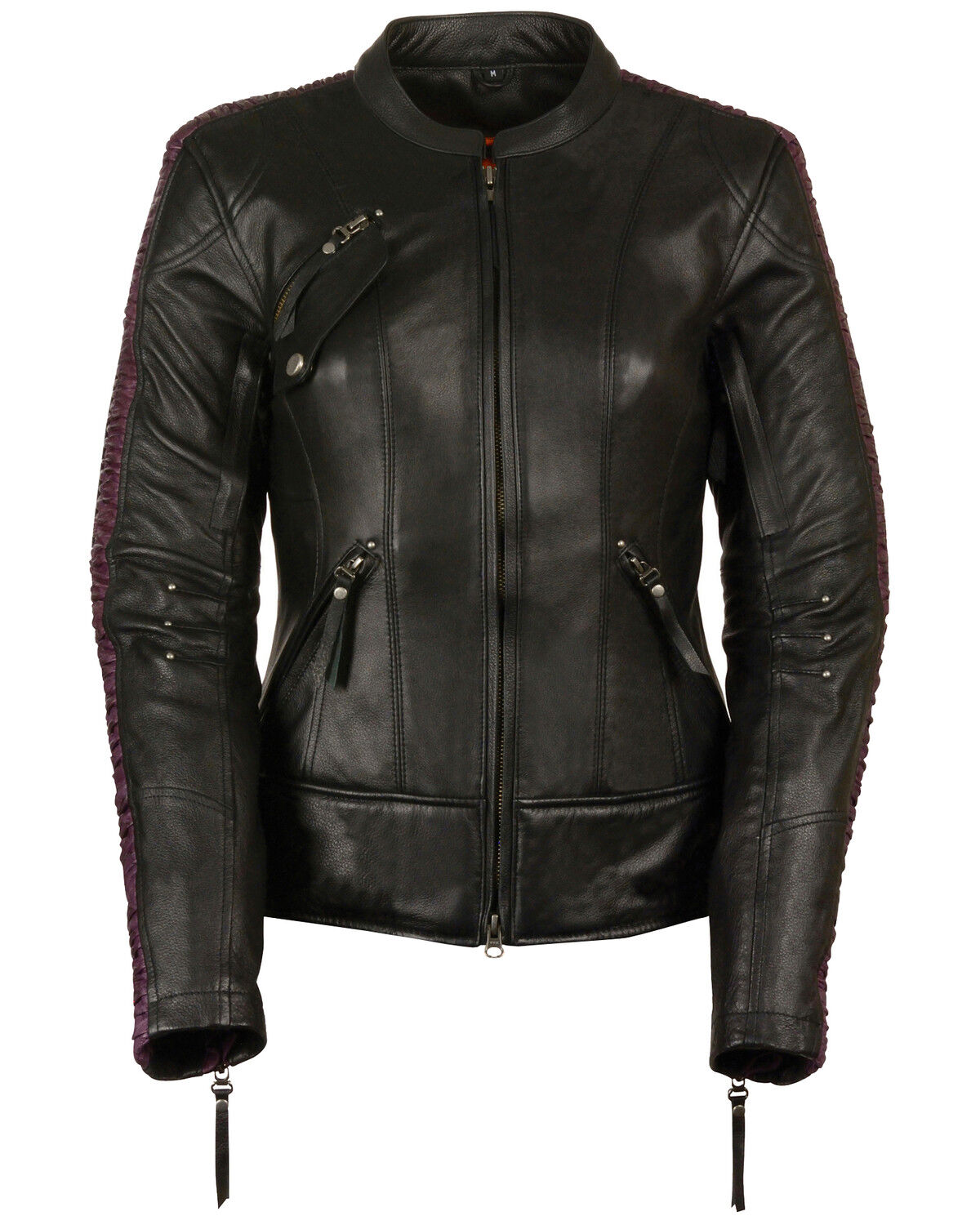 Image #1 - Milwaukee Leather Women's Concealed Carry Embroidered Phoenix Leather Jacket - 5X, , hi-res
