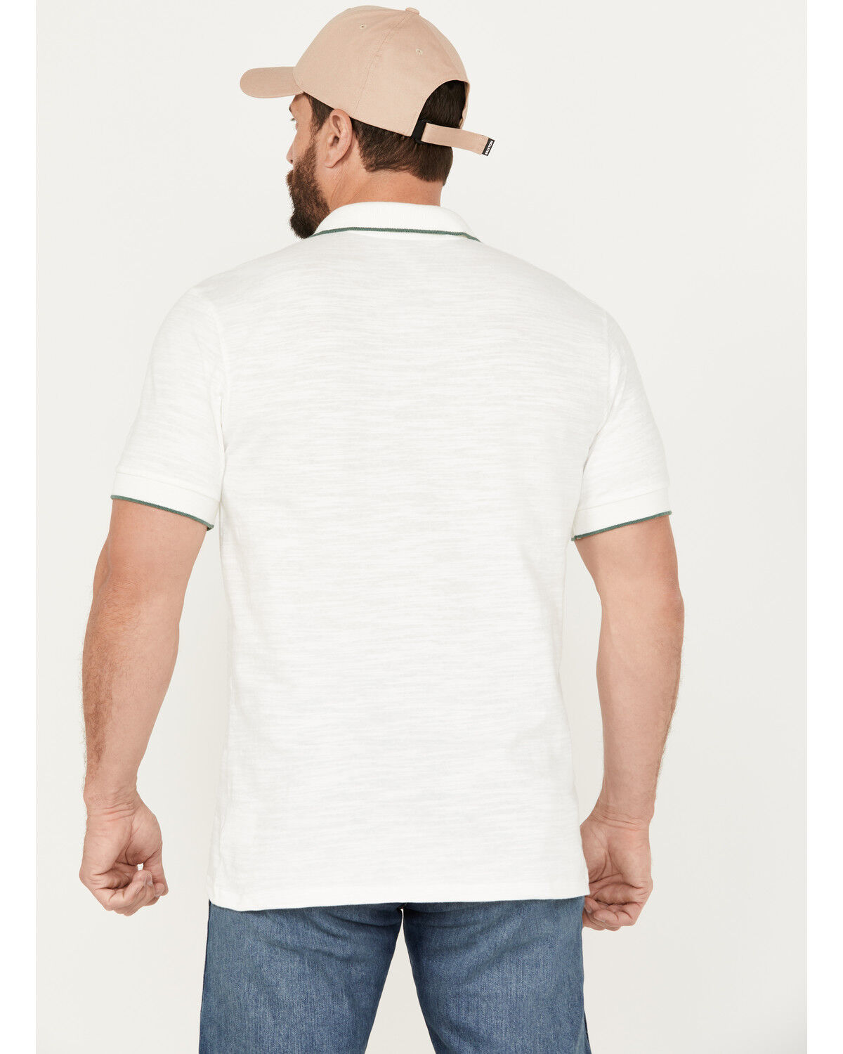 Image #4 - Brixton Men's Proper Polo, Off White, hi-res