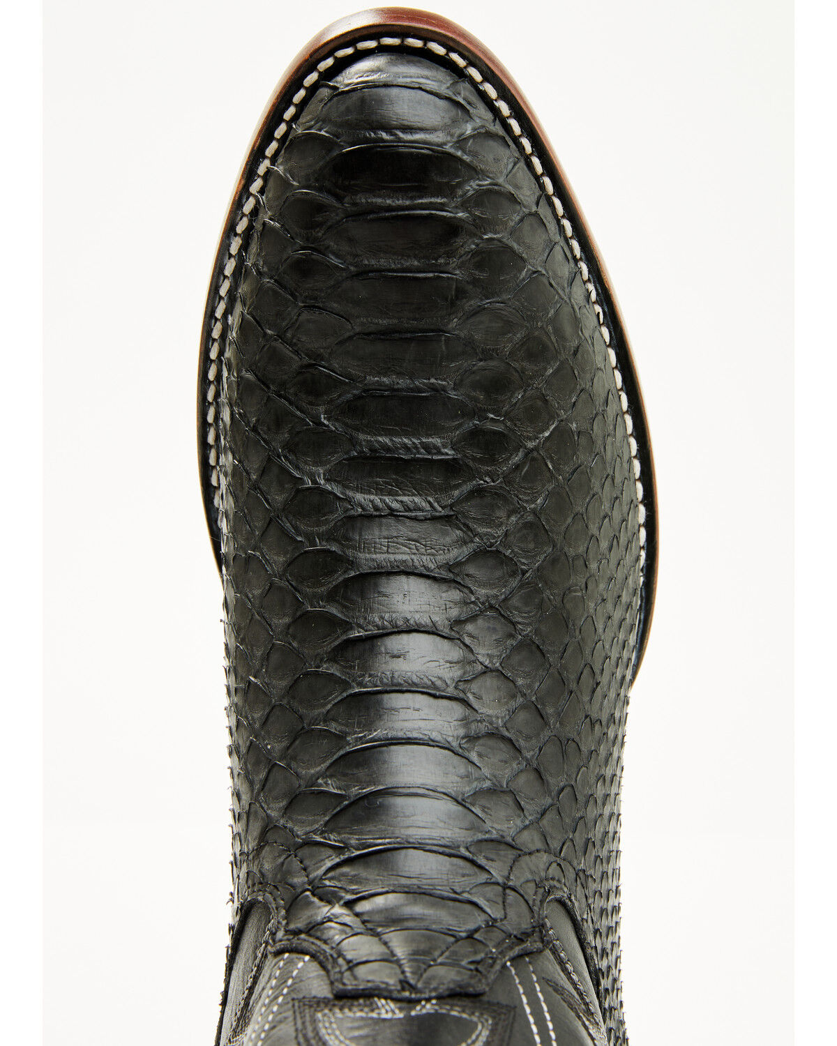 Image #6 - Cody James Men's Exotic Python Western Boots - Round Toe, Grey, hi-res