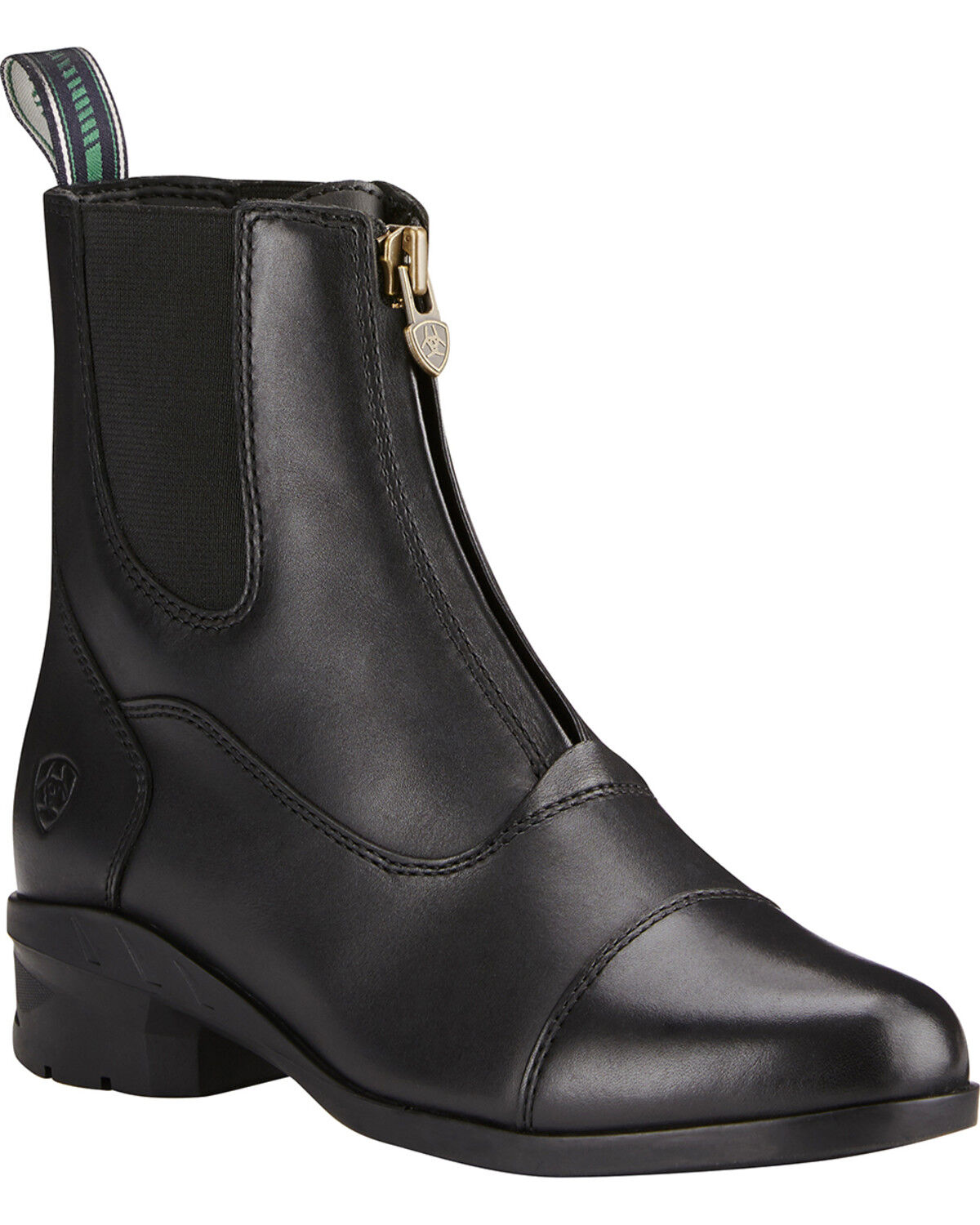 Image #1 - Ariat Women's Heritage IV Zip Paddock English Riding Boots - Round Toe, Black, hi-res