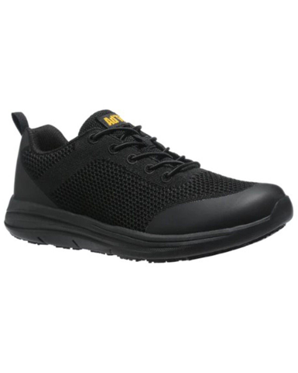 AdTec Men's Light Weight Work Shoes - Round Toe, Black, hi-res