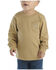 Image #3 - Carhartt Toddler Boys' Tractor Long Sleeve Pocket T-Shirt, Khaki, hi-res