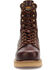 Image #4 - Carolina Men's Dark Brown Amp Hi 8" Work Boots - Steel Toe, Dark Brown, hi-res
