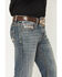 Image #2 - Rock & Roll Denim Men's Medium Wash Pistol Straight Denim Jeans, Medium Wash, hi-res