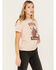 Image #2 - Wrangler Women's Drink Whiskey Graphic Tee , Blush, hi-res