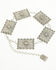 Image #3 - Idyllwind Women's Chambley Large Concho Chain Belt, Silver, hi-res