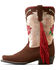 Image #2 - Ariat X Rodeo Quincy Girls' Futurity Western Boots - Square Toe, Brown, hi-res