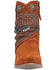 Image #4 - Dingo Women's Suede Bandida Western Booties - Round Toe, Brown, hi-res
