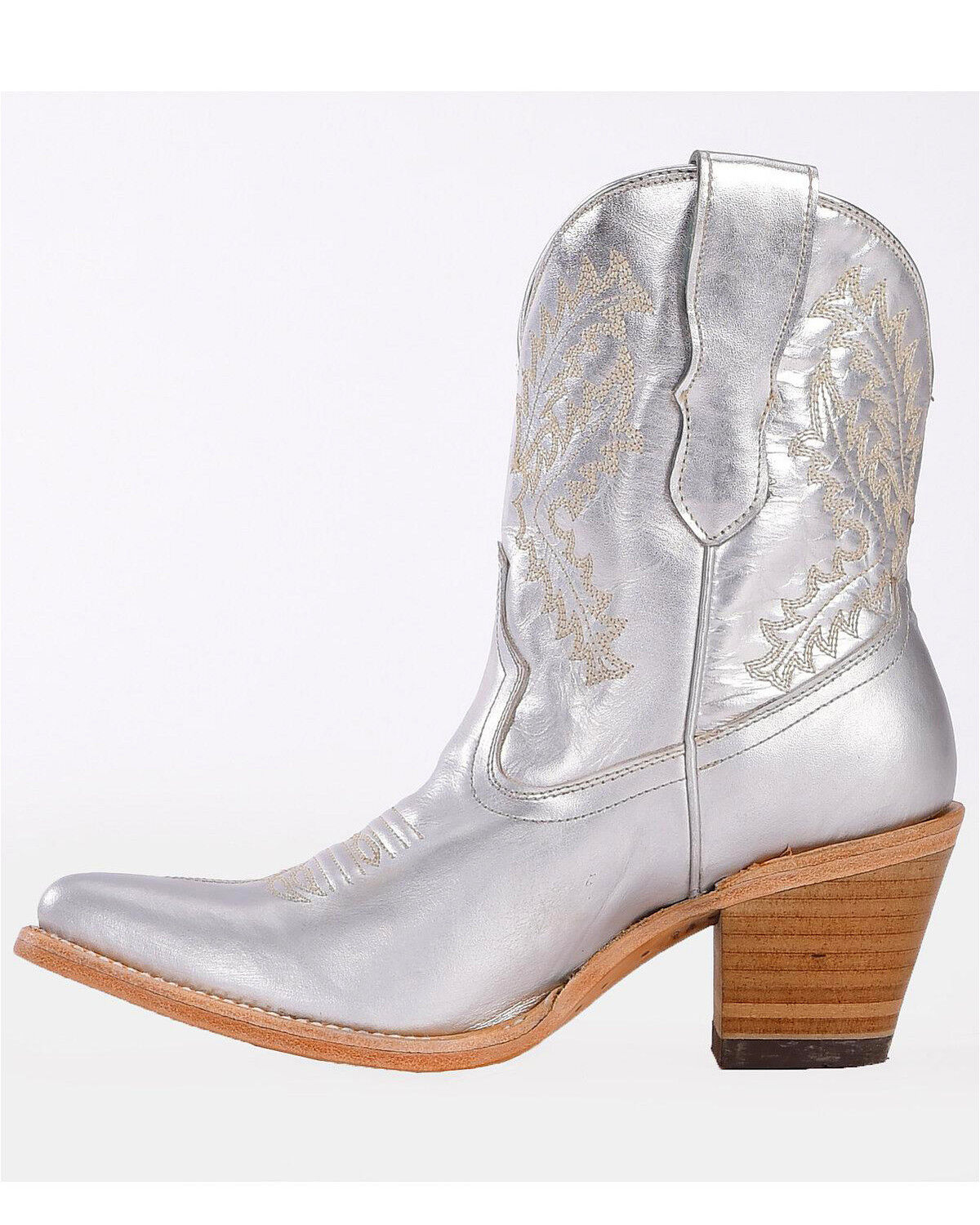 cheap silver cowboy boots