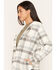 Image #2 - Carhartt Women's Rugged Flex Hamilton Plaid Print Shirt Jacket, Blue, hi-res