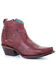 Image #1 - Corral Women's Red Python Fashion Booties - Snip Toe, , hi-res