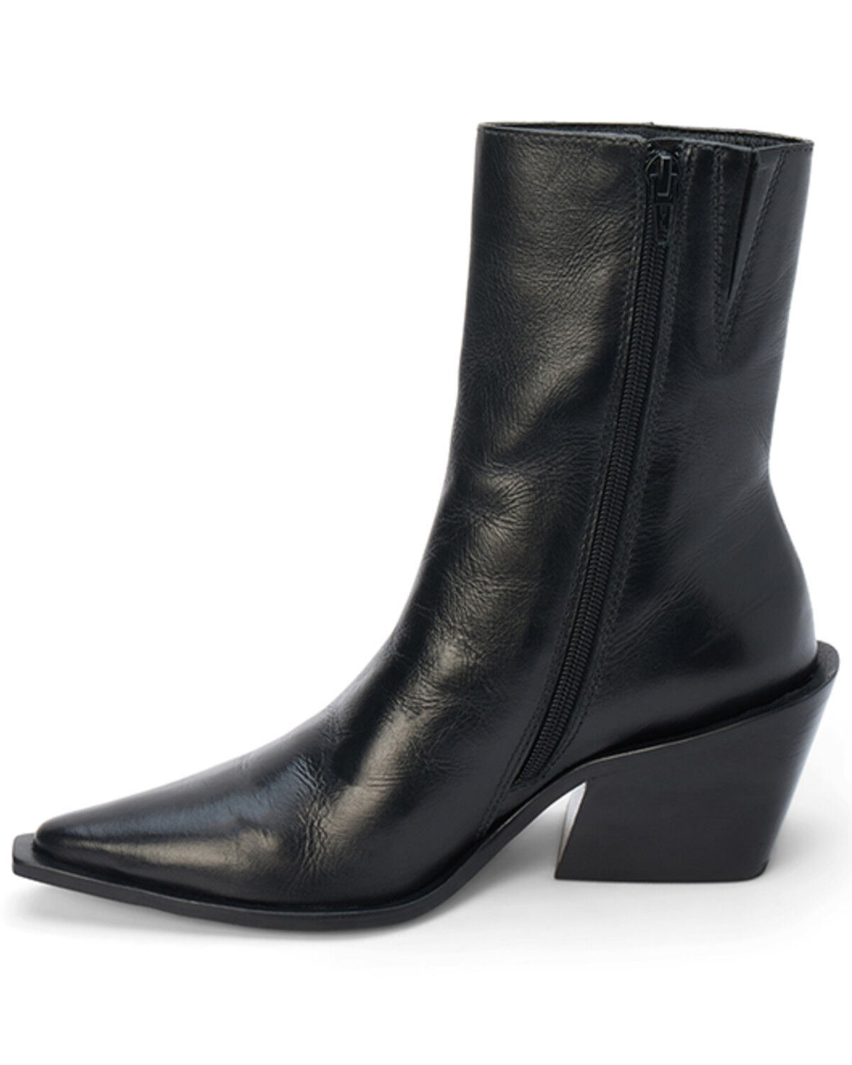 Image #3 - Matisse Women's Cleo Western Booties - Snip Toe, Black, hi-res