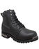 Image #1 - Ad Tec Men's Double Zipper Biker Boots - Soft Toe, Black, hi-res