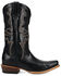 Image #2 - Dan Post Men's Frenchie Western Boots - Square Toe, Black, hi-res