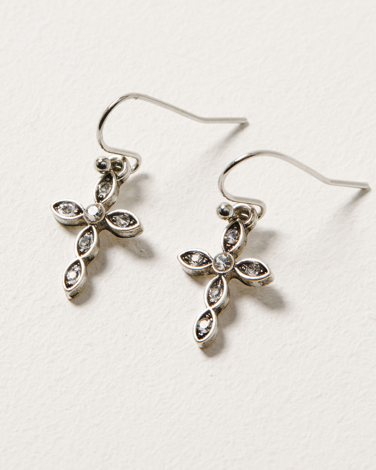 Image #2 - Shyanne Women's Cross & Heart Layered Jewelry Set, Silver, hi-res