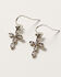 Image #2 - Shyanne Women's Cross & Heart Layered Jewelry Set, Silver, hi-res
