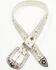 Image #1 - Shyanne Women's Nova Embellished Hair On Buckle Belt, White, hi-res