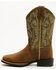 Image #3 - Shyanne Women's Sevyn Xero Gravity Performance Western Boots - Broad Square Toe, Olive, hi-res