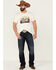 Image #2 - Dale Brisby Men's Rodeo Graphic  Off-White Short Sleeve T-Shirt , Cream, hi-res