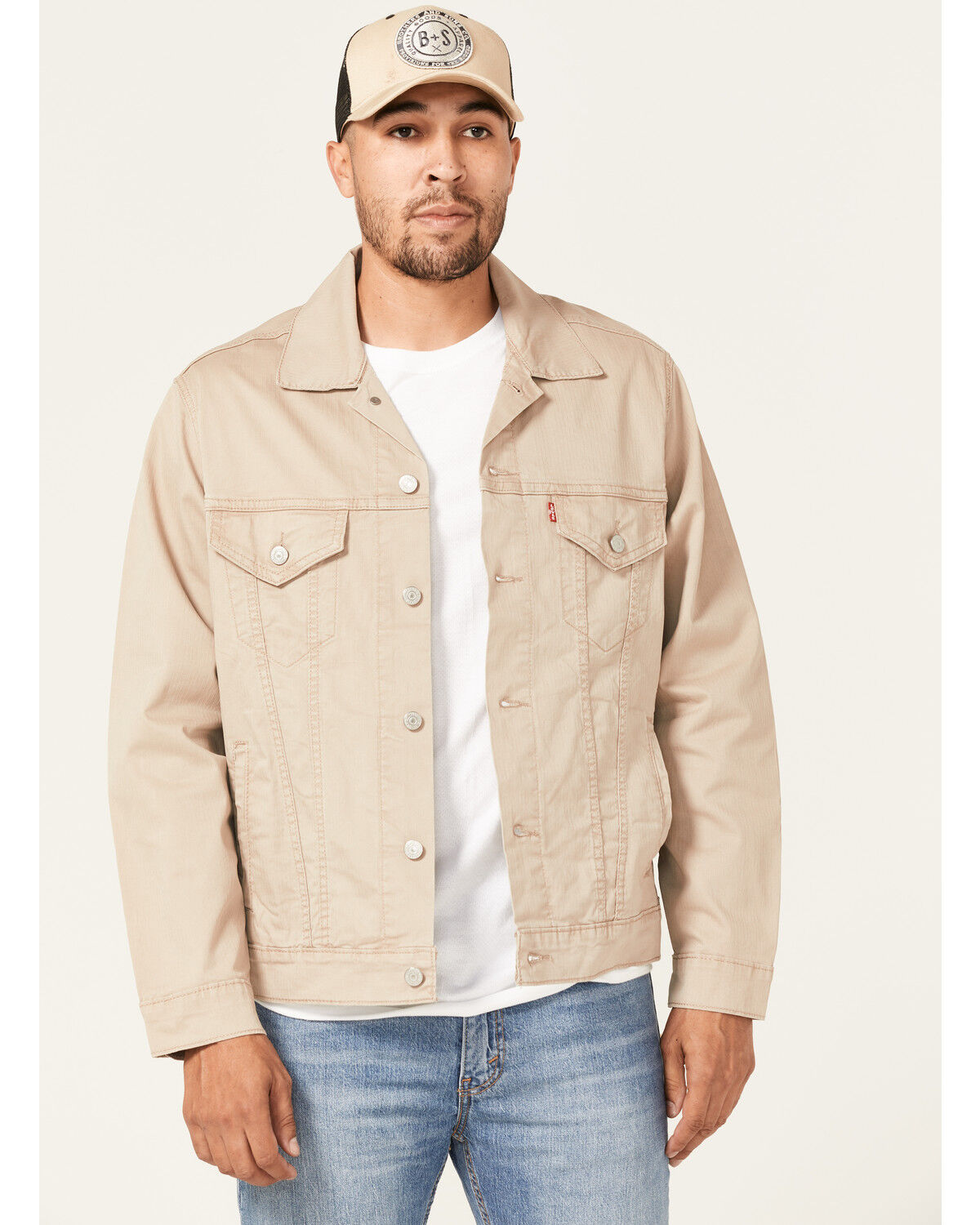Image #1 - Levi's Men's Haystack Trucker Jacket, , hi-res