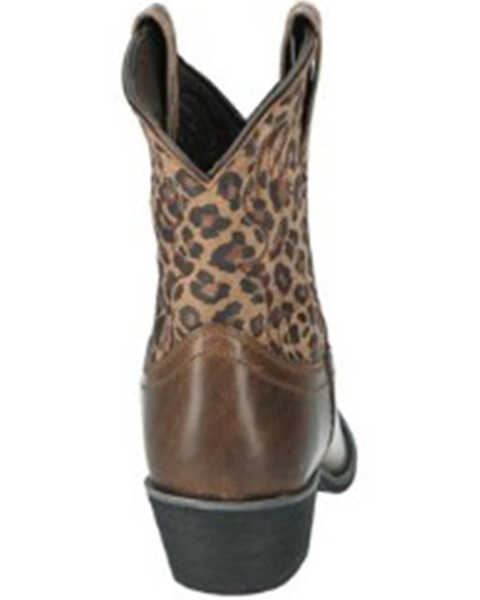 Image #5 - Smoky Mountain Women's Hailey Western Boots - Snip Toe , Brown, hi-res