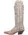 Image #3 - Dan Post Women's 16" Triad Silvie Tall Western Boots - Snip Toe, Ivory, hi-res