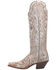 Image #3 - Dan Post Women's 16" Triad Silvie Tall Western Boots - Snip Toe , Ivory, hi-res