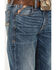 Image #2 - Ariat Boys' Medium Wash B5 Slim Straight Leg Stretch Jeans, Medium Wash, hi-res