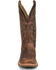 Double H Men's Harshaw Western Work Boots - Soft Toe, Distressed Brown, hi-res