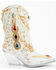Image #2 - Azalea Wang Women's Astounding Embellished Fashion Booties - Snip Toe, White, hi-res