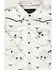 Image #3 - Cowboy Hardware Toddler Boys' Skull Scatter Long Sleeve Snap Stretch Western Shirt, White, hi-res