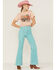 Bohemian Cowgirl Women's Wild & Free Doll Nashville Graphic Tee , Coral, hi-res