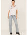 Image #2 - Johnny Was Women's Jailyn Puff Sleeve Weekend Top, White, hi-res