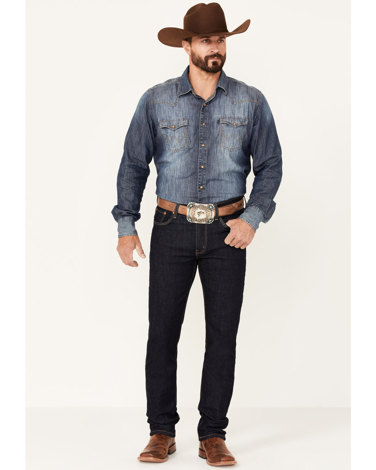Levis with cowboy boots hotsell