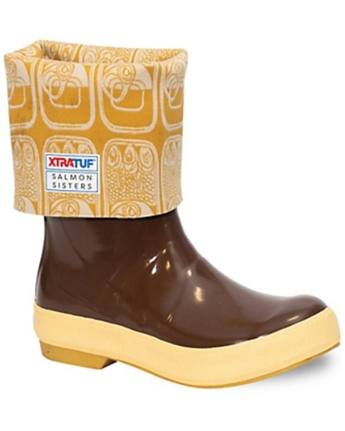 Image #1 - Xtratuf Women's Salmon Sisters 15" Legacy Waterproof Boots - Round Toe, Brown, hi-res