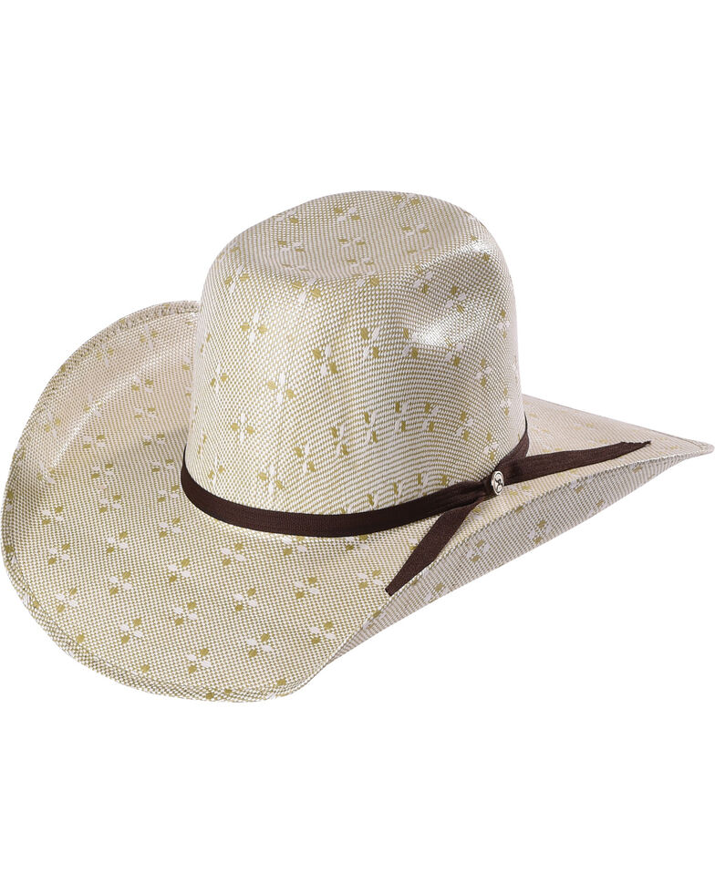 Hooey by Resistol Men's Natural Pecos Straw Cowboy Hat , Natural, hi-res