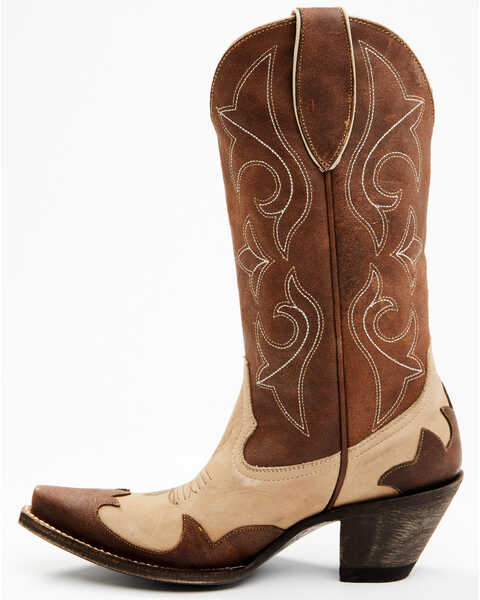 Image #3 - Idyllwind Women's Speedway Western Boots - Snip Toe, Brown, hi-res
