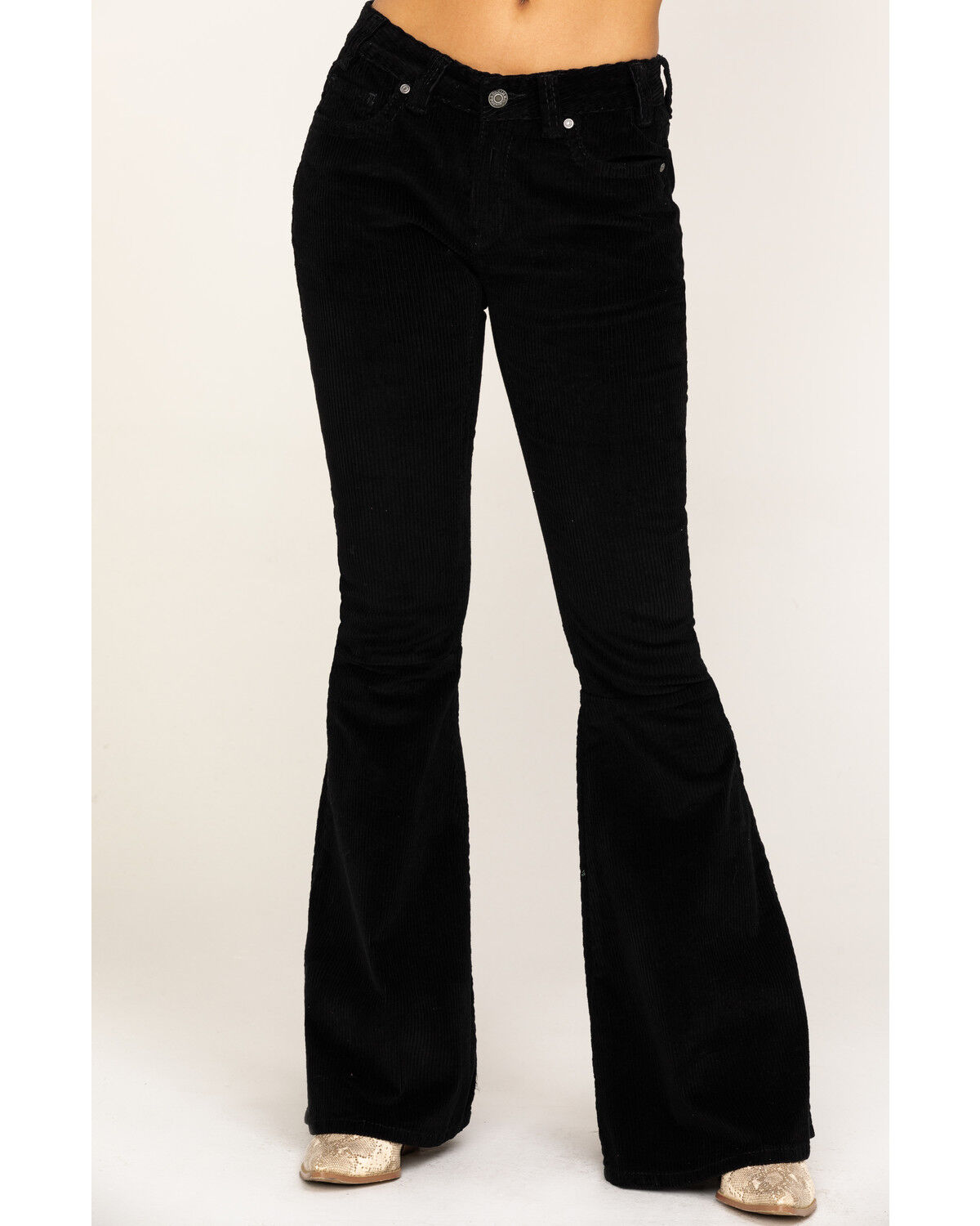 womens flare corduroy pants