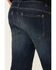 Image #3 - Hawx Men's Dark Wash Straight Stretch Denim Work Jeans, Indigo, hi-res