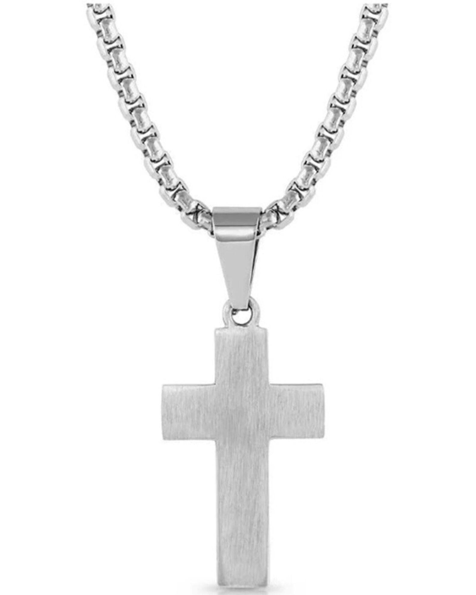 Wire cross necklace top