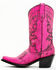 Image #3 - Liberty Black Women's Boot Barn Exclusive Sienna Distressed Western Boots - Snip Toe, Pink, hi-res