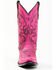 Image #4 - Liberty Black Women's Boot Barn Exclusive Sienna Distressed Western Boots - Snip Toe, Pink, hi-res