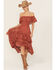 Image #1 - Shyanne Women's Lace Off The Shoulder High-Low Dress, , hi-res