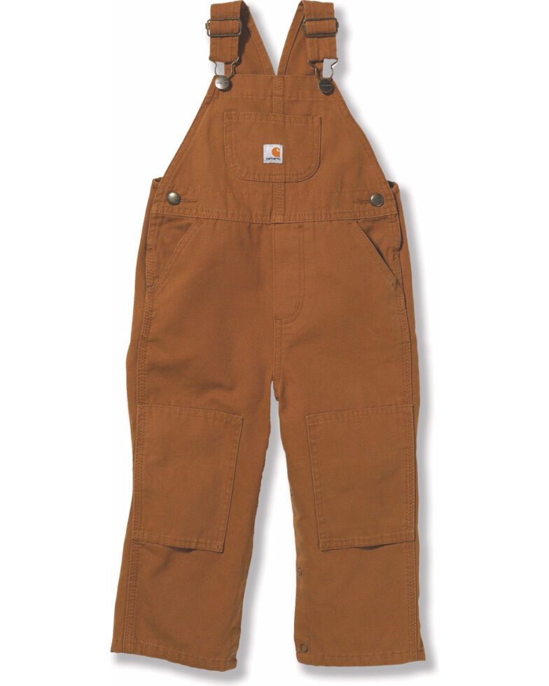 Carhartt Infant Boys' Bib Overalls, Tan, hi-res