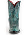 Image #3 - Ferrini Women's Molly Western Boots - Snip Toe, Teal, hi-res
