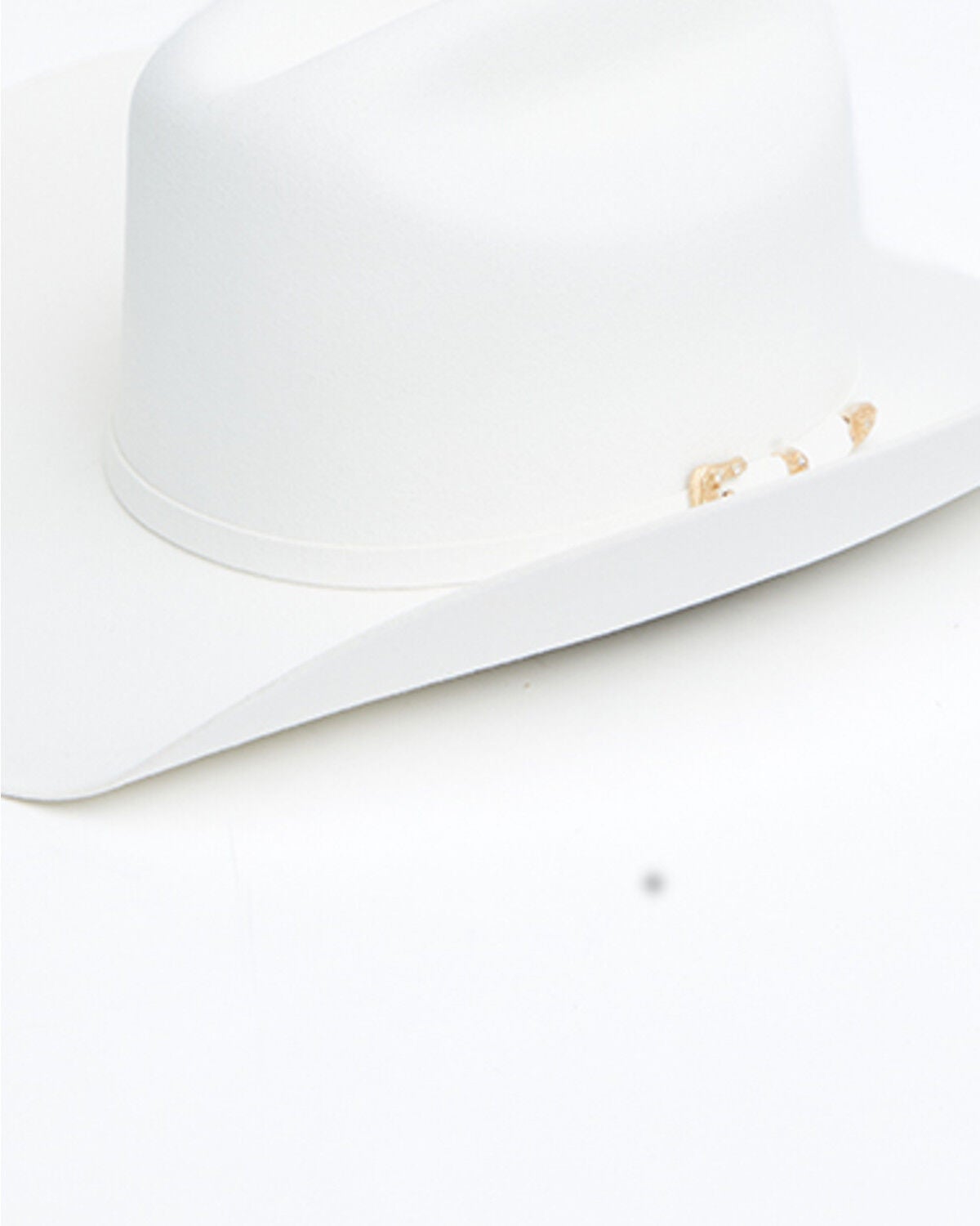 Premium Wool Felt Western Hat - White 