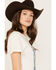 Image #2 - Wrangler Women's Long Live Cowboys Short Sleeve Graphic Tee, White, hi-res
